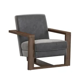 Restoration Hardware Roger Leather Chair
